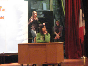 Spring Play Heats Up The Down Staircase