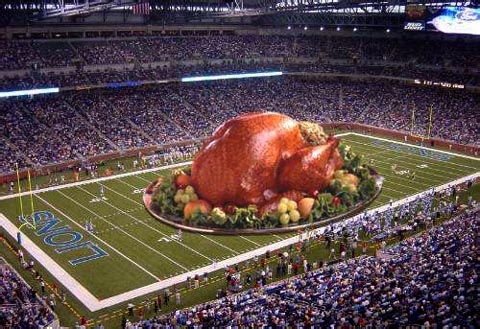 Football is taking over Thanksgiving