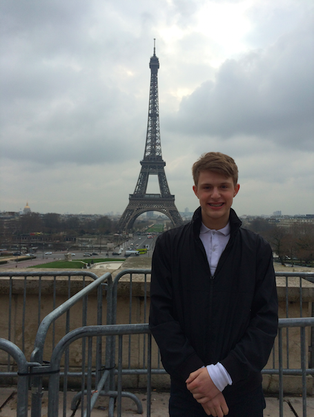 Students travel to France