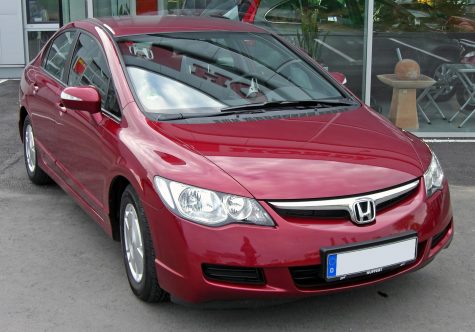 Hot Red Honda Civic. Nothing better.