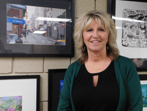 Art teacher Shelli Hassebrock leaves her mark