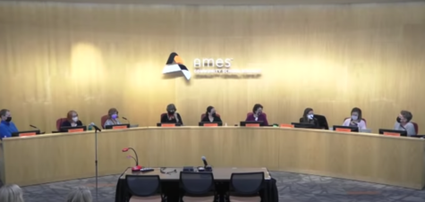 The Ames School Board meeting on December 14, 2021