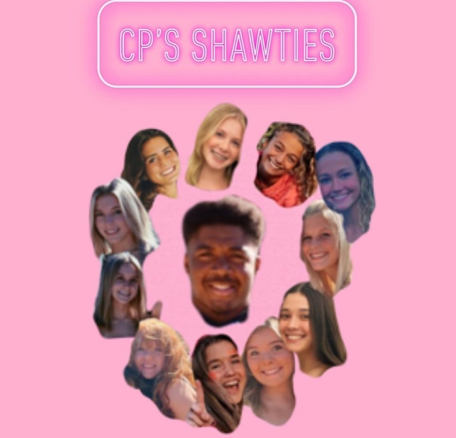 A poster showing off the line-up for CPs Shawties. 