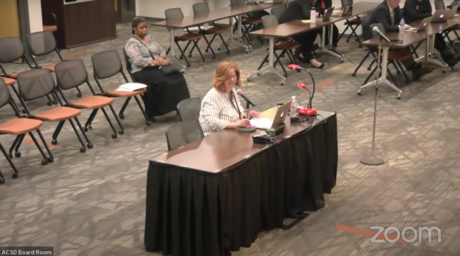 The school board meeting held on March 31st. 