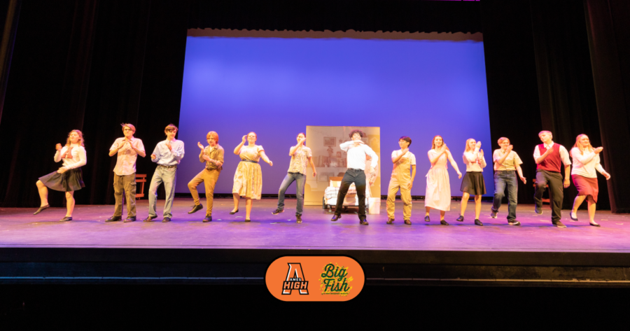 See Big Fish on Feb 3 & 4 at 7 pm and Feb 5 at 2 pm in the Ames High Performing Arts Center.