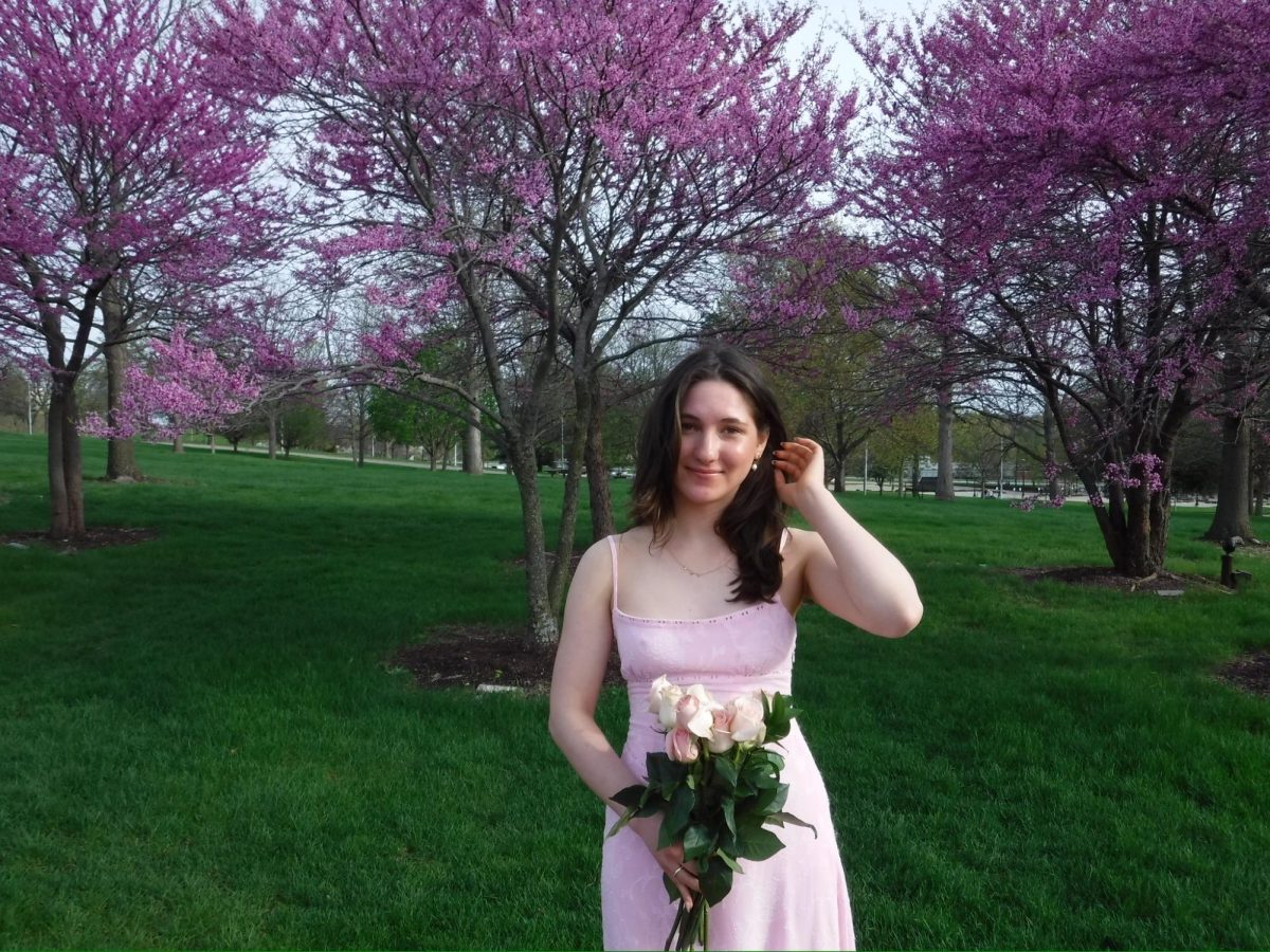 A photo taken of me at prom in Des Moines  in front of the Iowa state capitol. Senior year has made me realize how beautiful Iowa is, and has made me question my unrelenting desire to leave the state. 