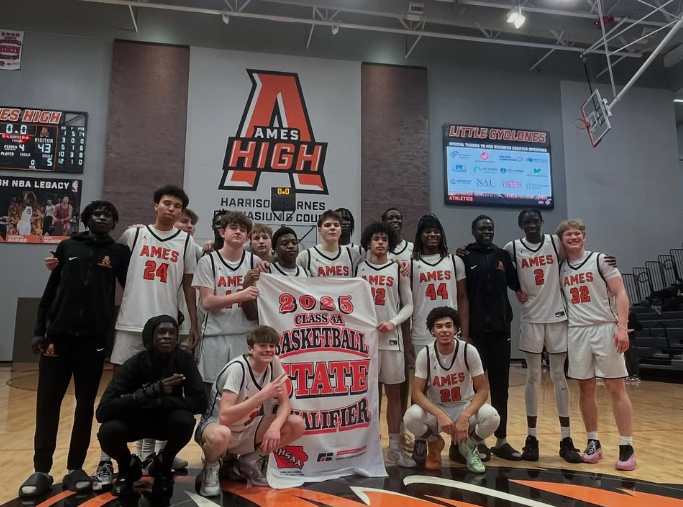 The Ames High Boys' Basketball team saw a great campaign end against the eventual champions Valley. The Little Cyclones lost a heartbreaker, wrapping up an incredible 21-3 season while being viewed as underdogs throughout the state of Iowa. Photo found via Luke Brekke's Instagram.