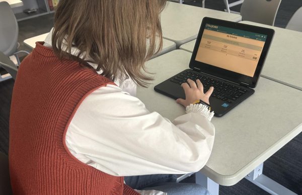 Sophomore Ava Kellen schedules LCT with Flexisched.